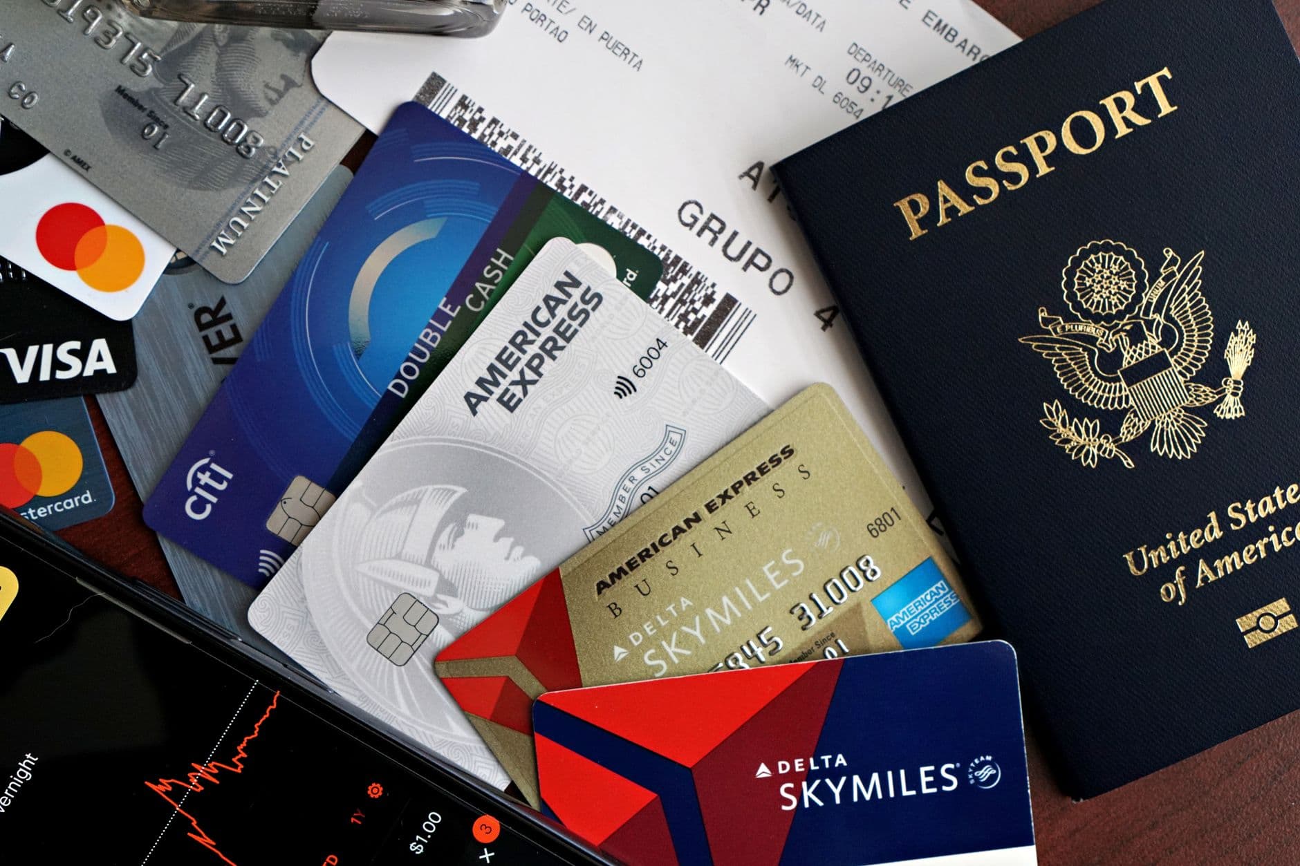 Credit card rewards points interface showing earning categories