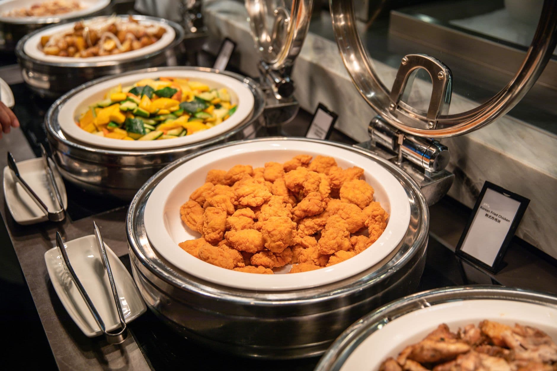 Admirals Club buffet