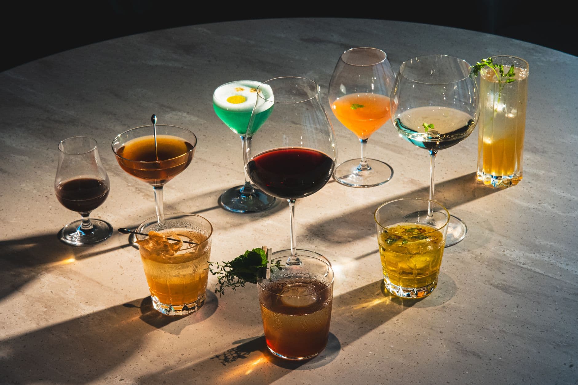 Centurion Lounge craft cocktail bar