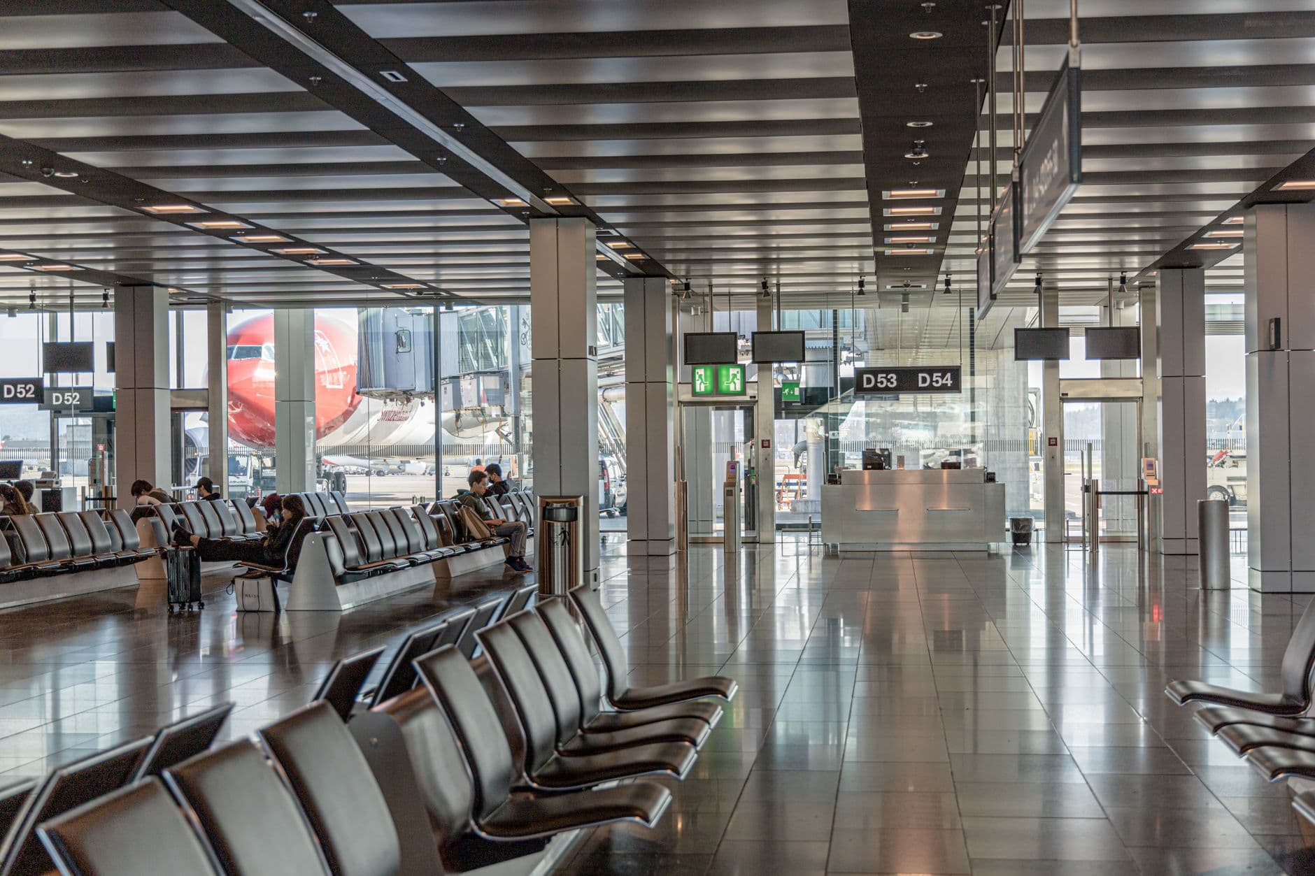 United Club seating area